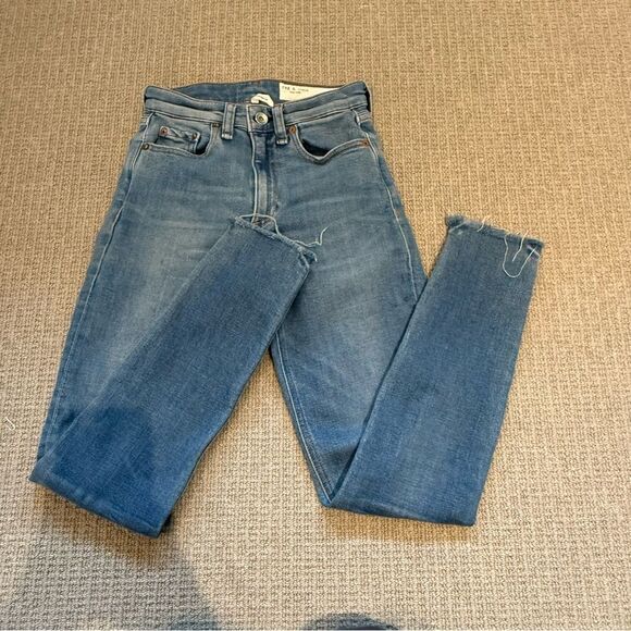 Rag & Bone Nina High Rise Ankle Skinny jean - size 23 - Picture 2 of 9